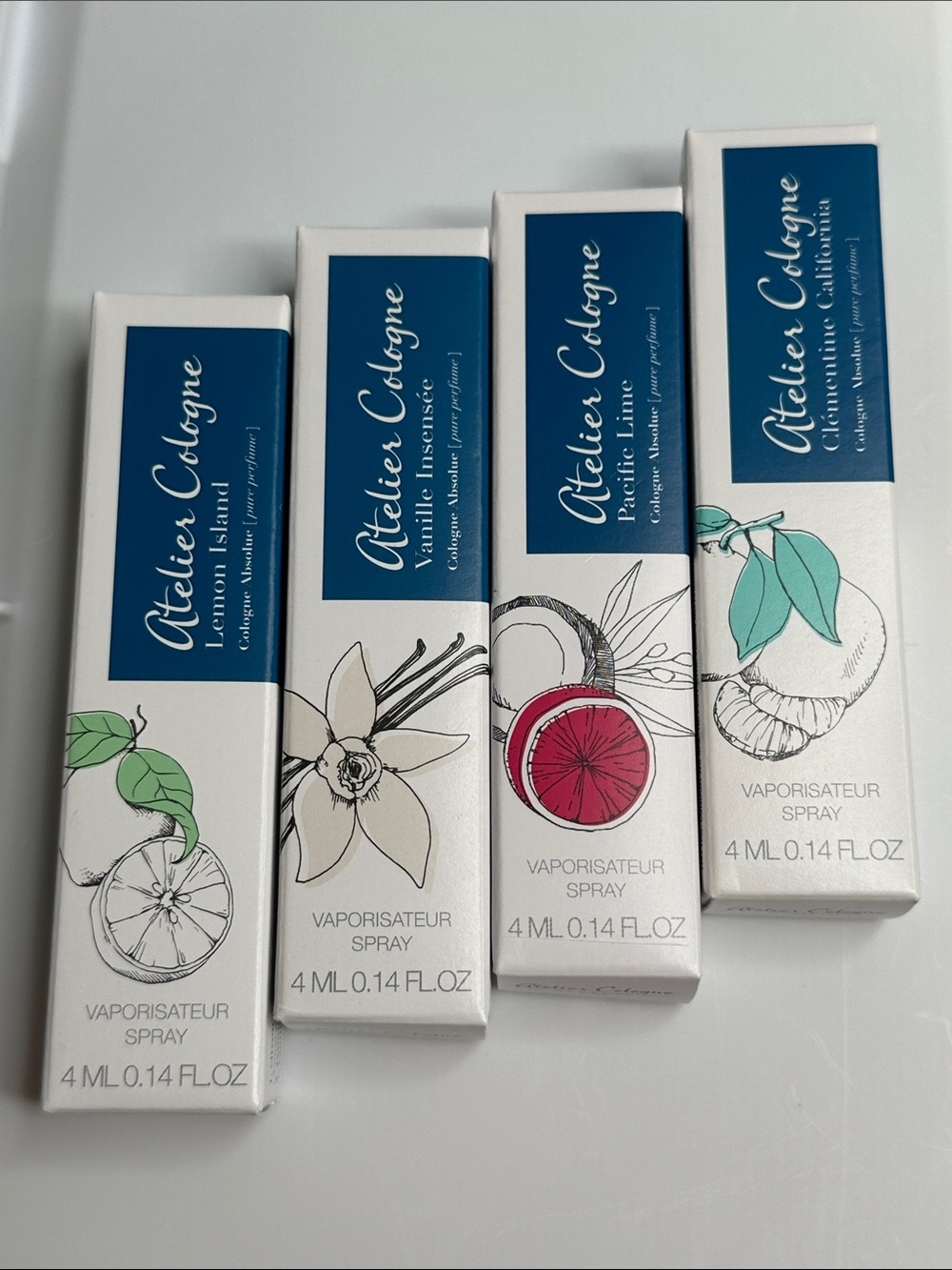 Atelier Cologne Travel spray set (4 scents) NWT